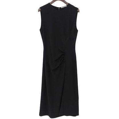 Bottega Veneta Japonais Crepe Dress Black