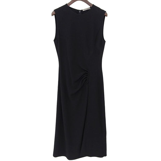 Bottega Veneta Japonais Crepe Dress Black