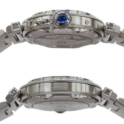 Cartier Watch Pasha Power Reserve GMT Date Automatic At Stainless Steel — view 3