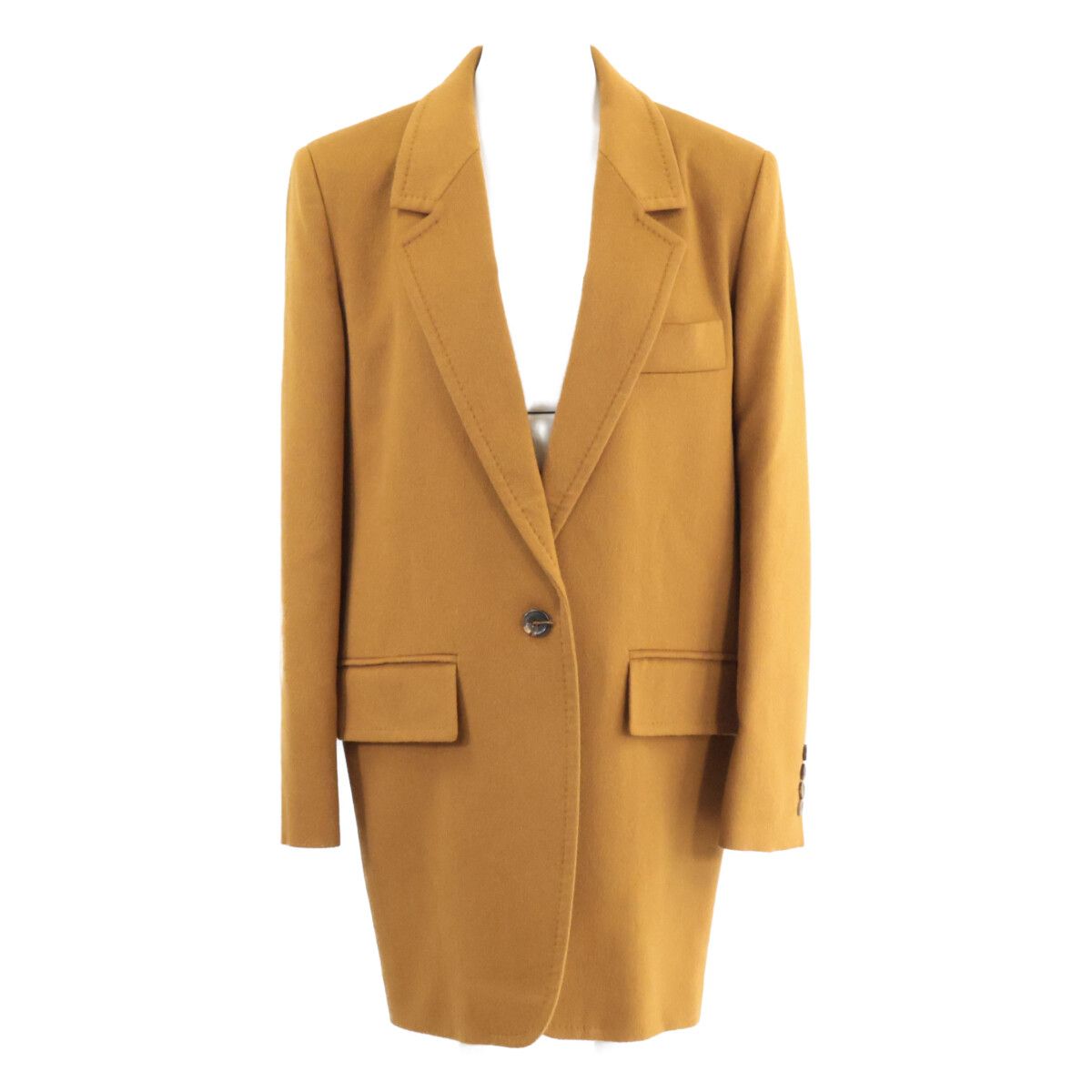 Max Mara Sfilata Single Breasted Chesterfield Over Coat 42