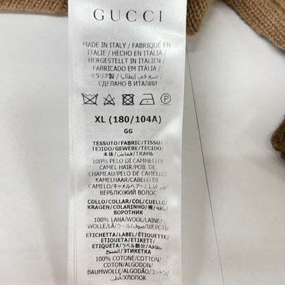 Gucci Brown Ribbed Knit Sweater XL — view 4