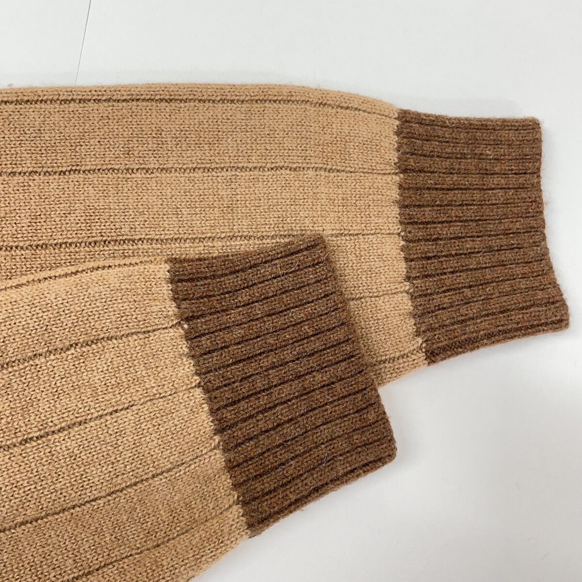 Gucci Brown Ribbed Knit Sweater XL — view 8