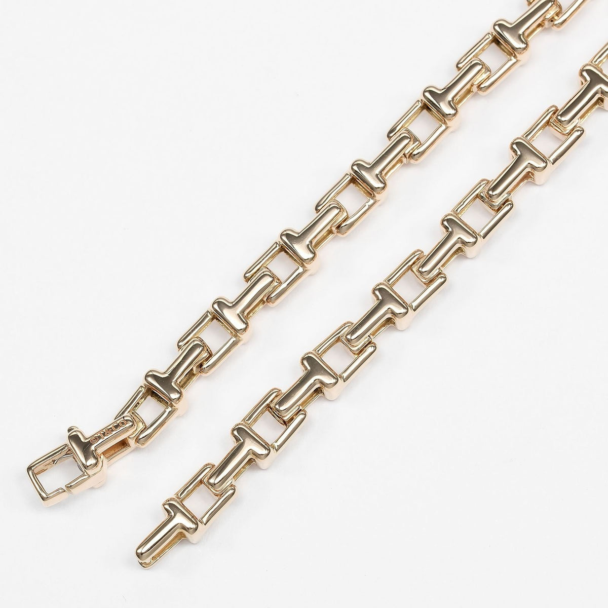 Tiffany & Co T Narrow Gold Bracelet — view 6
