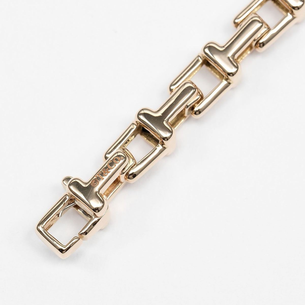 Tiffany & Co T Narrow Gold Bracelet — view 5