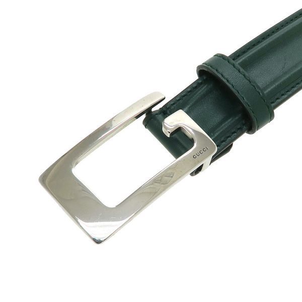 Gucci Buckle Belt Green — view 6