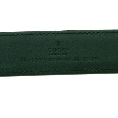 Gucci Buckle Belt Green — view 4