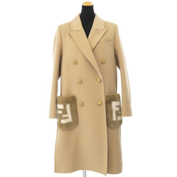 Fendi Coat Beige
