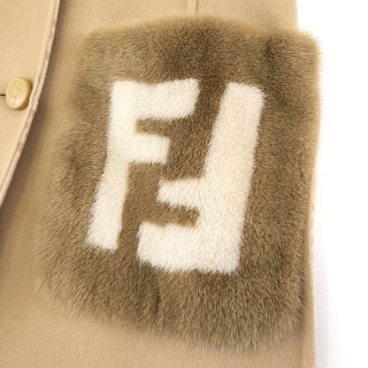 Fendi Coat Beige — view 5