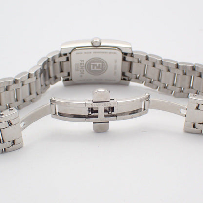 Fendi Classico Quartz Watch Diamond Shell Dial SS — view 6