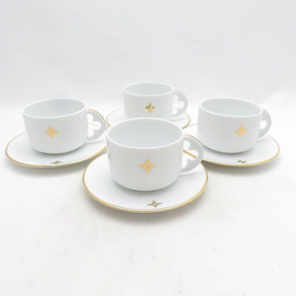 Louis Vuitton Cup & Saucer Set of 4 — view 2