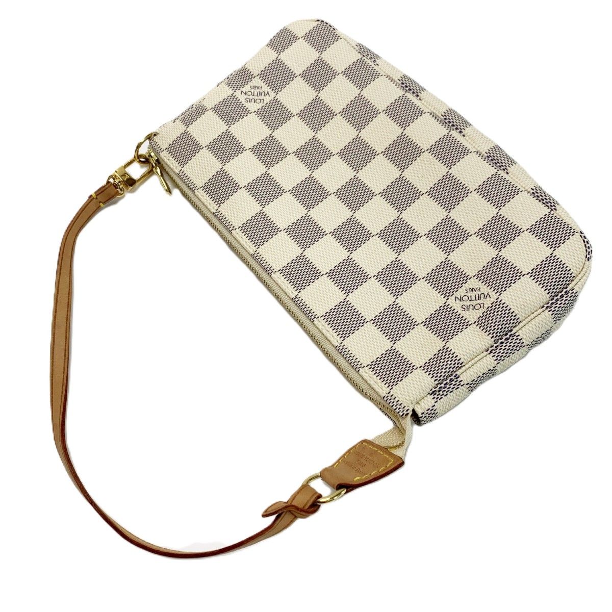 Louis Vuitton Pochette Azur Damier Pouch Cloth — view 3