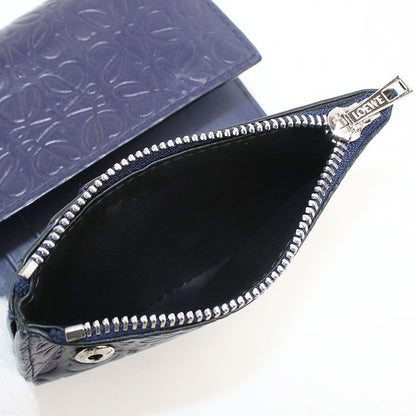 Loewe Vertical Compact Wallet Repeat Anagram Trifold Calfskin — view 5