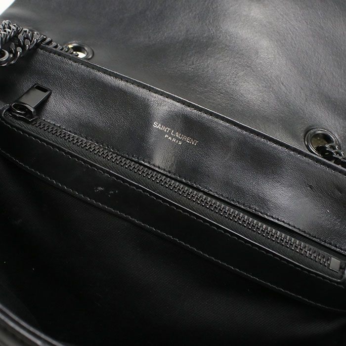 Saint Laurent Chain Shoulder Bag Cassandra Calfskin — view 6