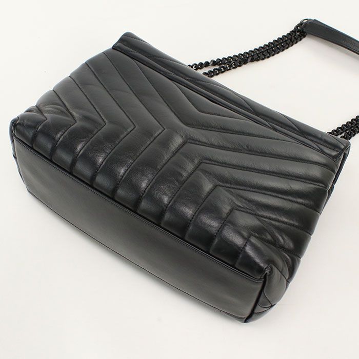 Saint Laurent Chain Shoulder Bag Cassandra Calfskin — view 2