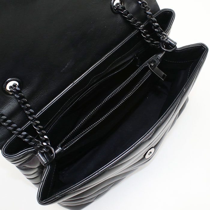 Saint Laurent Chain Shoulder Bag Cassandra Calfskin — view 3
