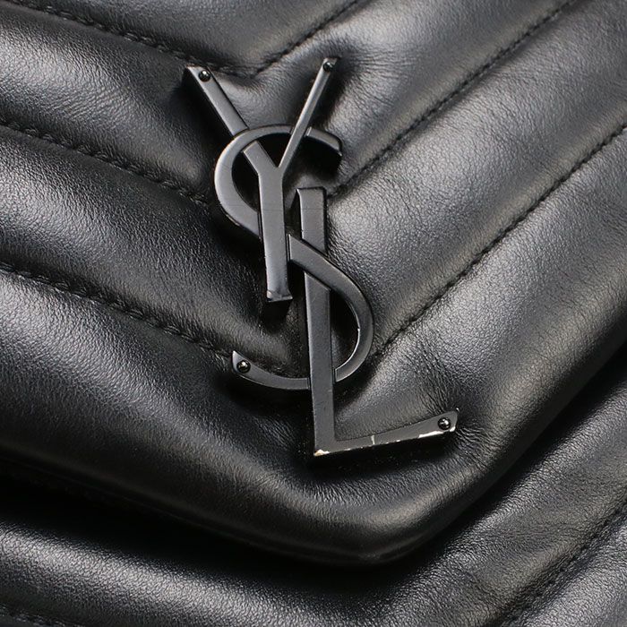 Saint Laurent Chain Shoulder Bag Cassandra Calfskin — view 4