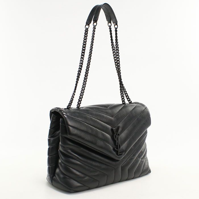 Saint Laurent Chain Shoulder Bag Cassandra Calfskin