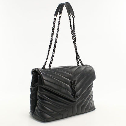 Saint Laurent Chain Shoulder Bag Cassandra Calfskin