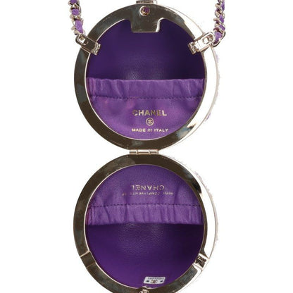 Chanel CC Logo Ball Chain Shoulder Bag — view 3