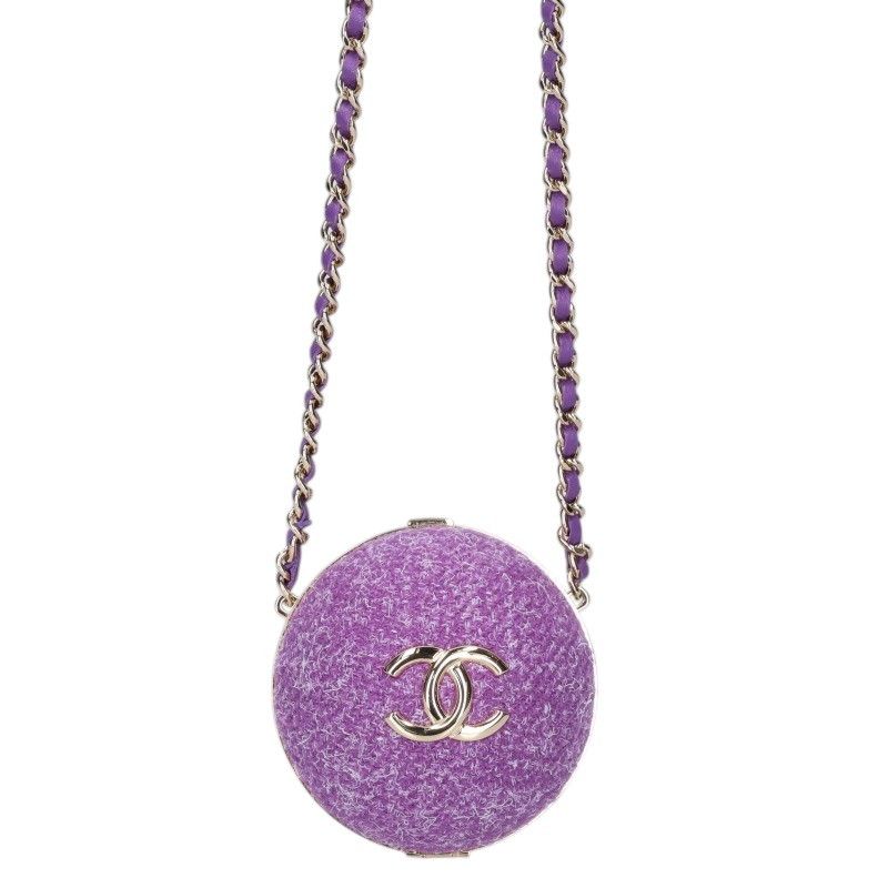 Chanel CC Logo Ball Chain Shoulder Bag