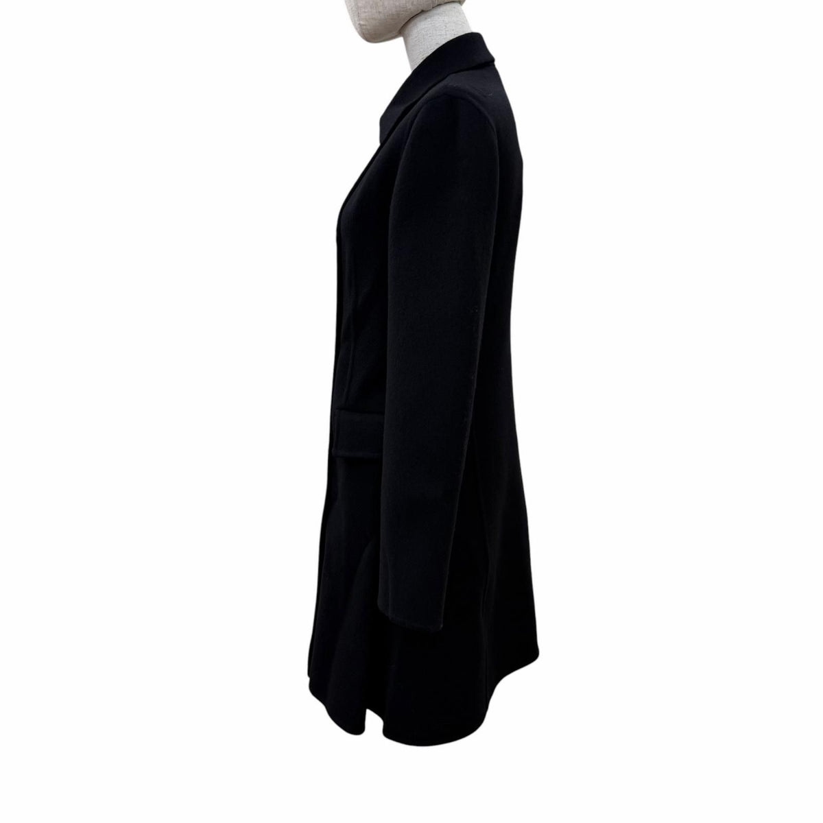 Versace Wool Cashmere Medusa Button Coat Black 36 — view 3