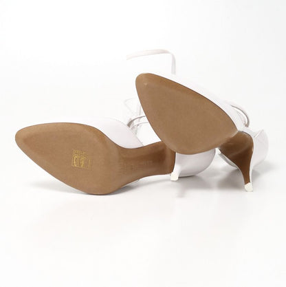 Celine Pumps Phoebe Philo Era Night Out Kidskin Leather T Strap Shoes 37 — view 5
