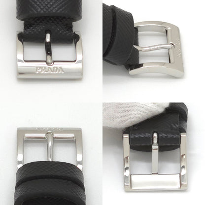 Prada Centurion Double Saffiano Leather Bracelet 44 Wrist Circumference 13 — view 6