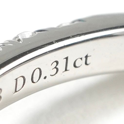 Tiffany & Co Emerald Cut Engagement Ring Diamond Platinum Band Soleste Silver — view 5