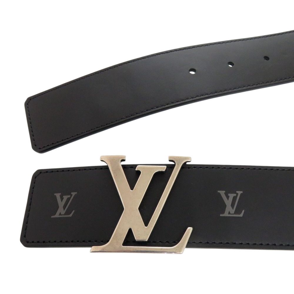 Louis Vuitton LV Initial Reversible Leather Black Belt — view 5