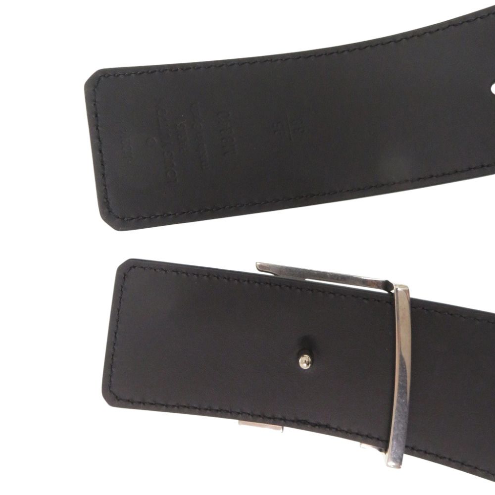 Louis Vuitton LV Initial Reversible Leather Black Belt — view 6