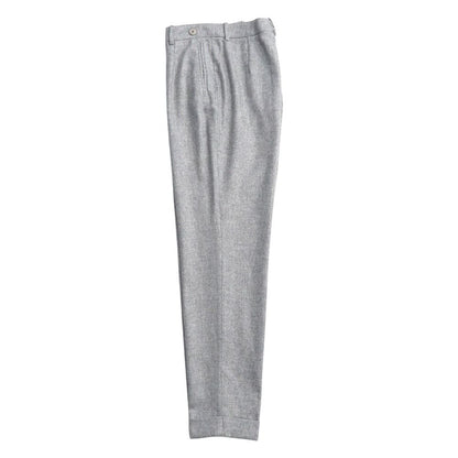 Loro Piana Pants 38 Cashmere Blend One Tuck Tapered Trousers — view 3