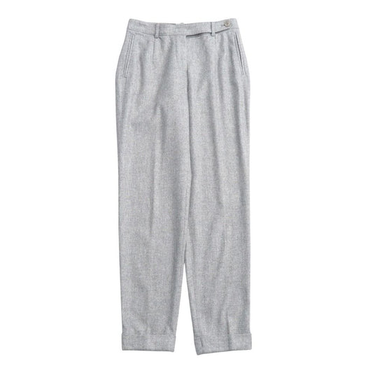 Loro Piana Pants 38 Cashmere Blend One Tuck Tapered Trousers