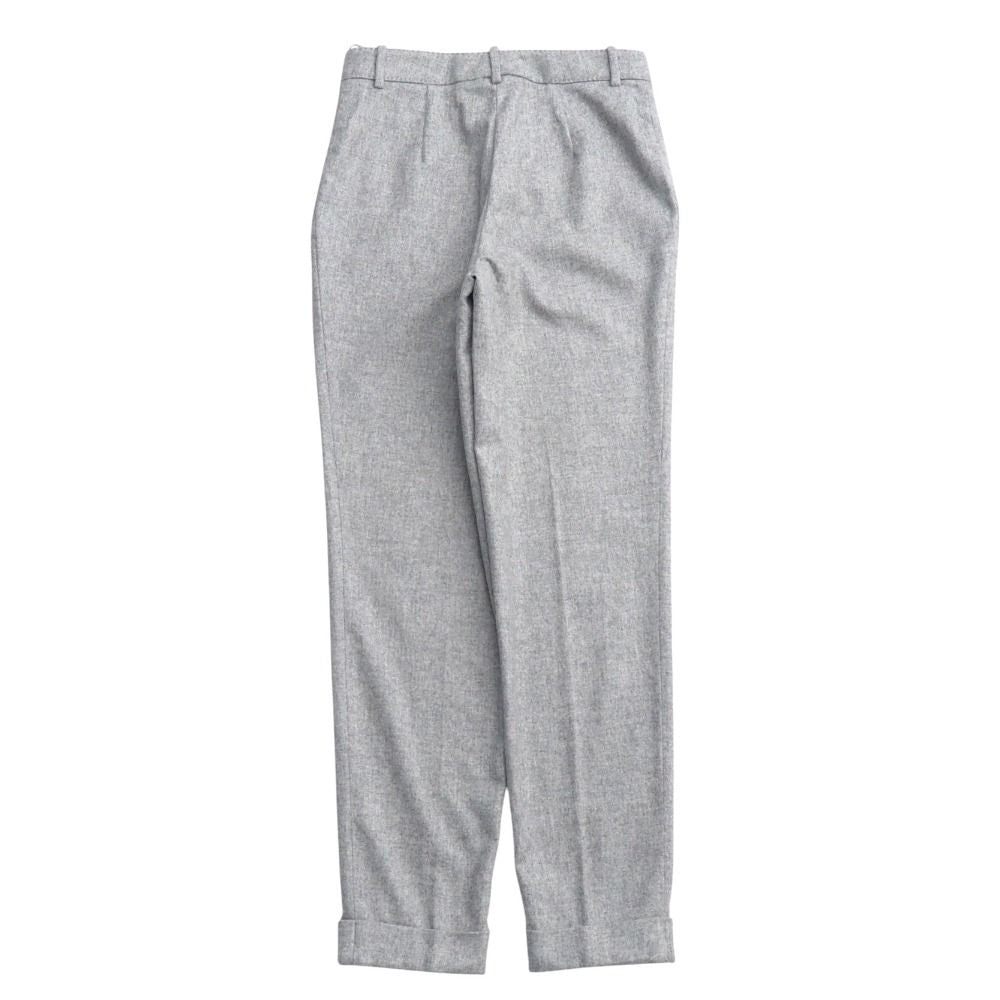 Loro Piana Pants 38 Cashmere Blend One Tuck Tapered Trousers — view 2