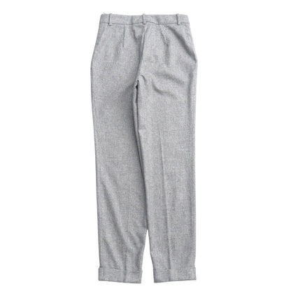 Loro Piana Pants 38 Cashmere Blend One Tuck Tapered Trousers — view 2