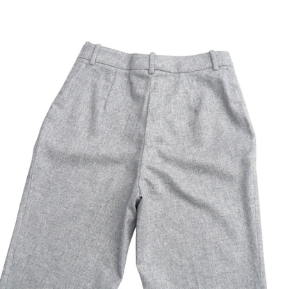 Loro Piana Pants 38 Cashmere Blend One Tuck Tapered Trousers — view 4