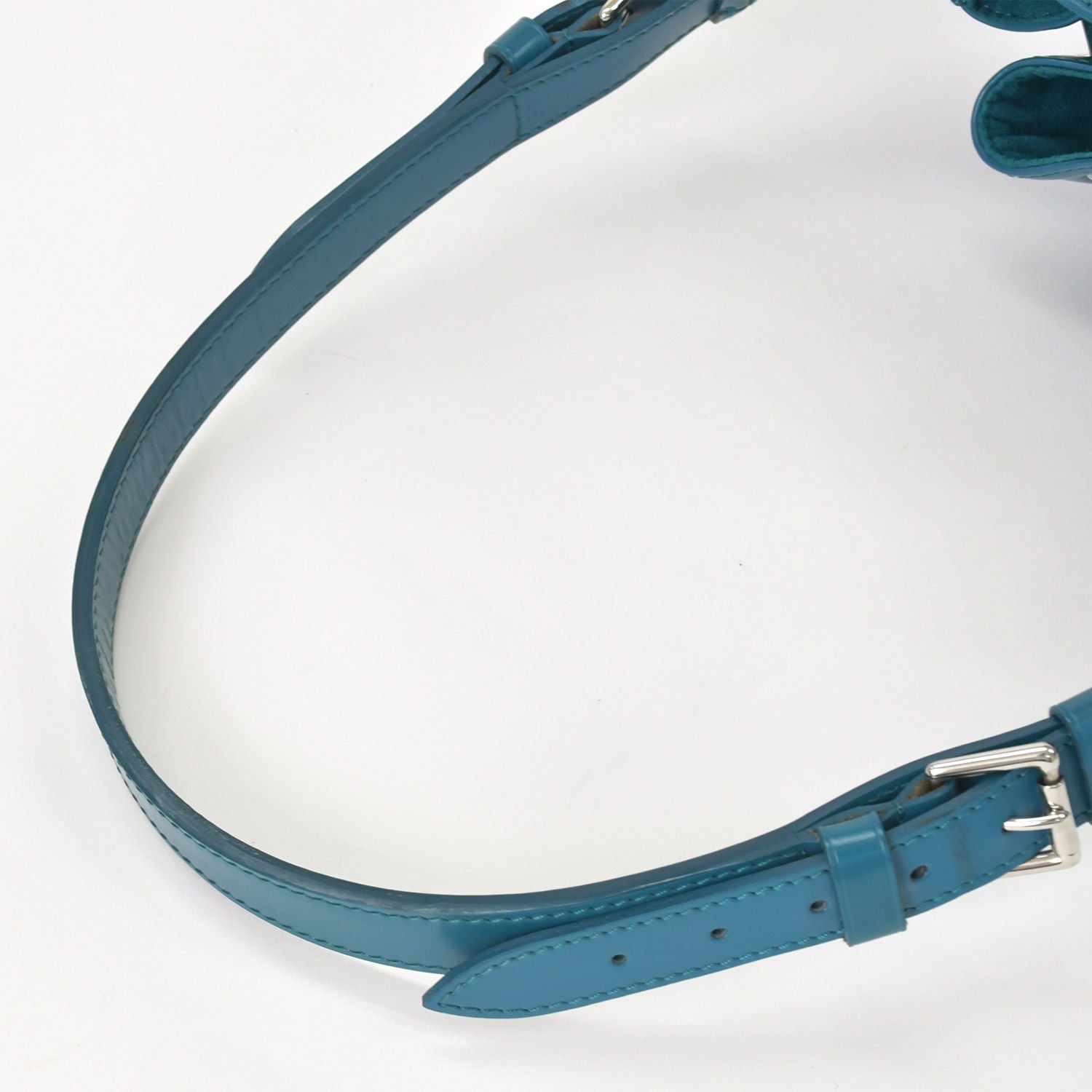 Louis Vuitton Vuittton Noe BB Blue Turquoise Shoulder Bag — view 7