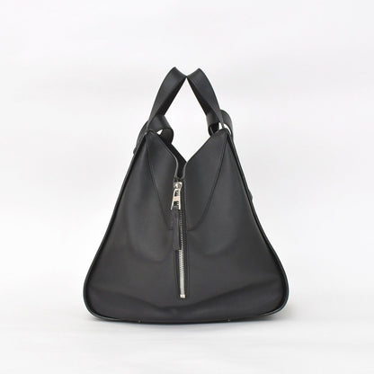 Loewe Hammock Black Shoulder Bag Silver — view 3