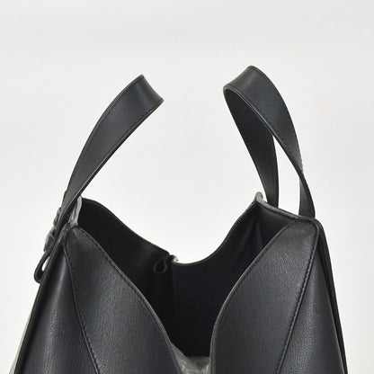 Loewe Hammock Black Shoulder Bag Silver — view 6