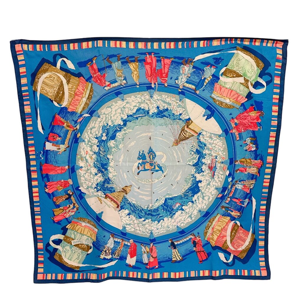 Hermes Prayer In The Wind Carre 90 Scarf — view 3