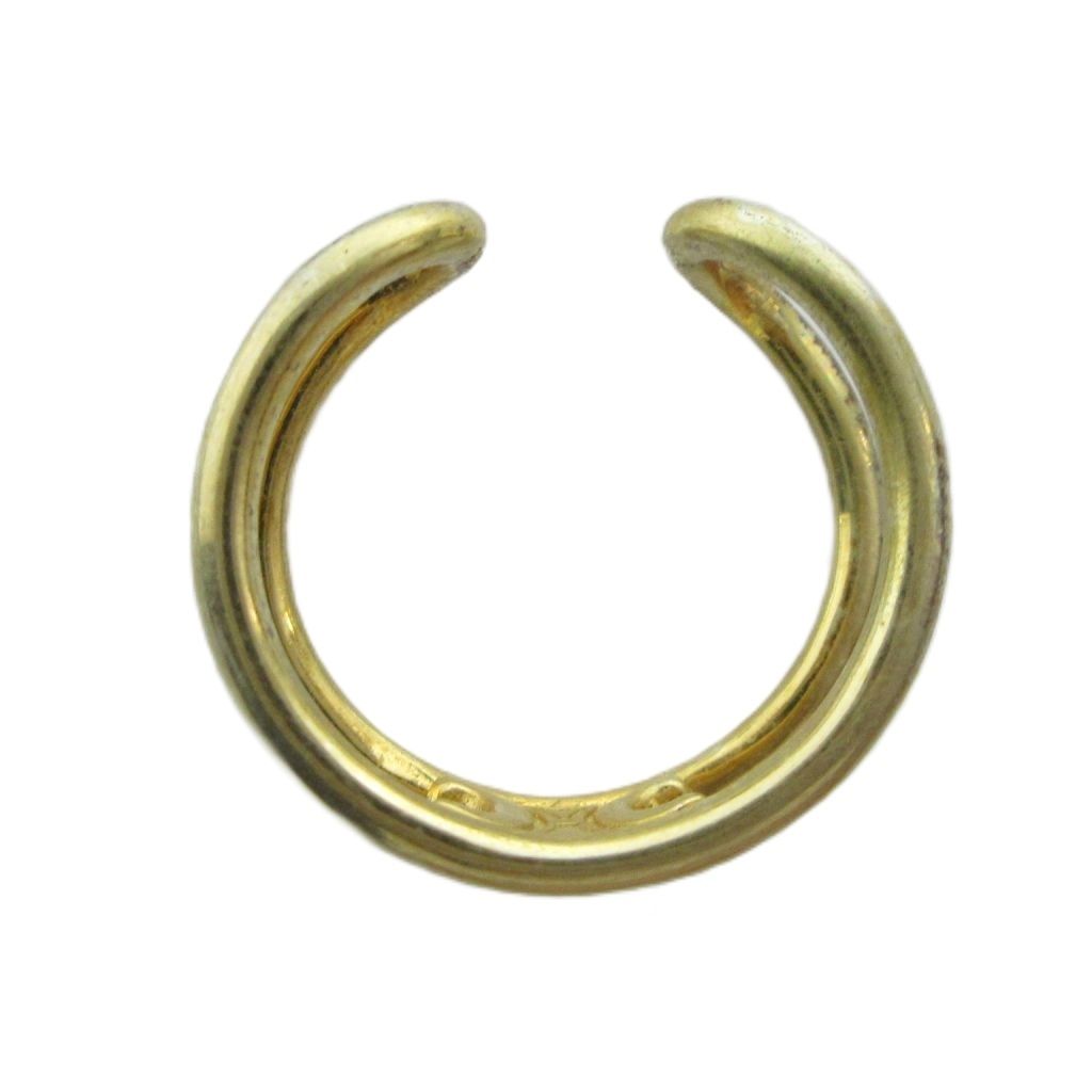 Celine Triomphe Logo Ring Asymmetric No 15 Gold — view 2