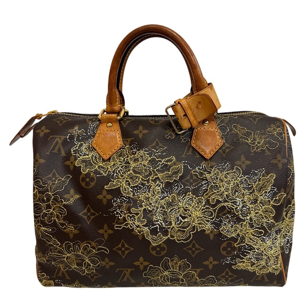 Louis Vuitton Hand Speedy 30 Monogram Dantelle Argen Mini Boston Bag — view 2
