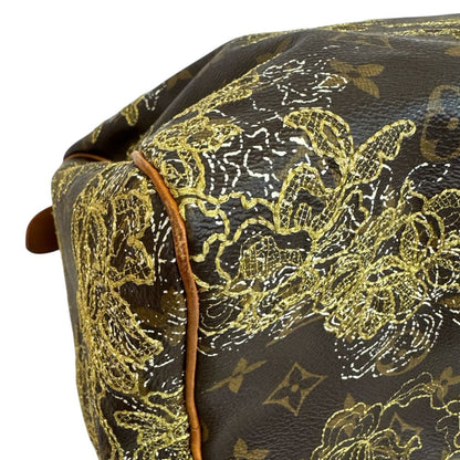 Louis Vuitton Hand Speedy 30 Monogram Dantelle Argen Mini Boston Bag — view 5