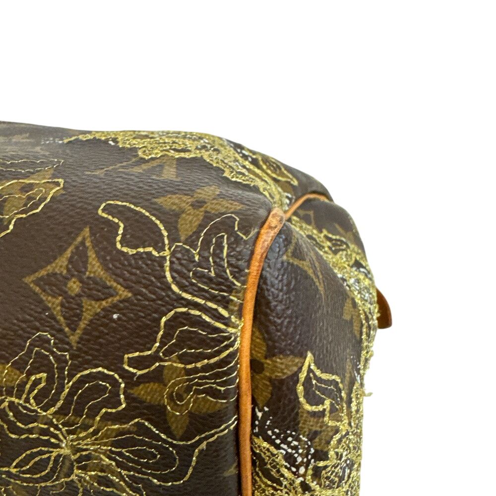 Louis Vuitton Hand Speedy 30 Monogram Dantelle Argen Mini Boston Bag — view 4