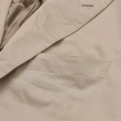 Hermes Set Jacket Pants Cotton Single Suit Greige 52 — view 6