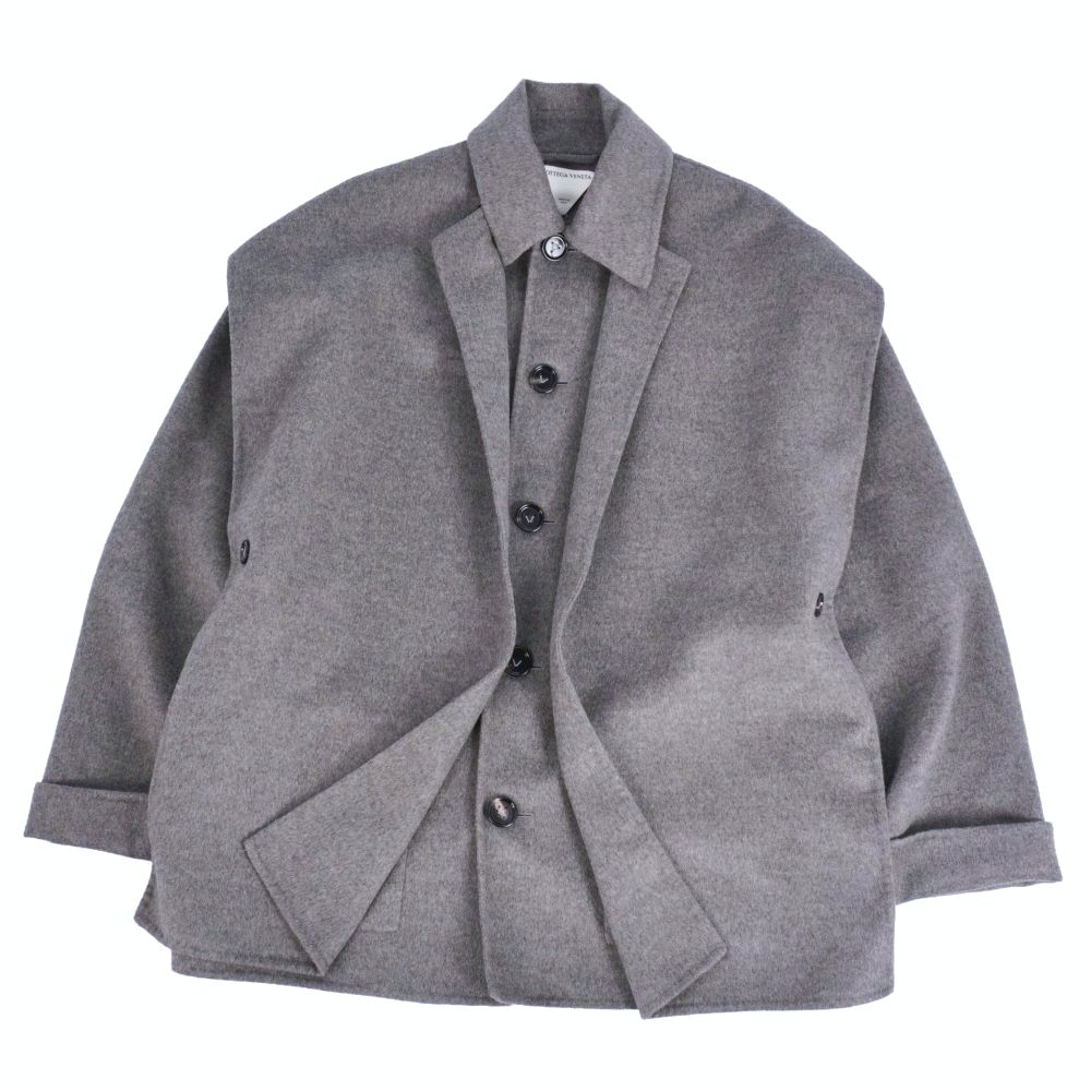 Bottega Veneta Coat Layered Double