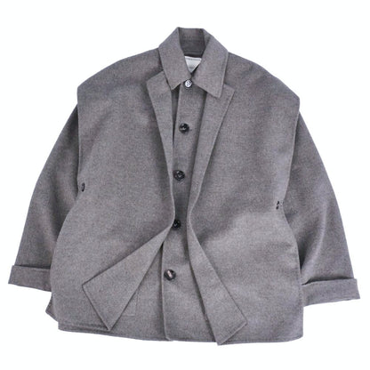Bottega Veneta Coat Layered Double