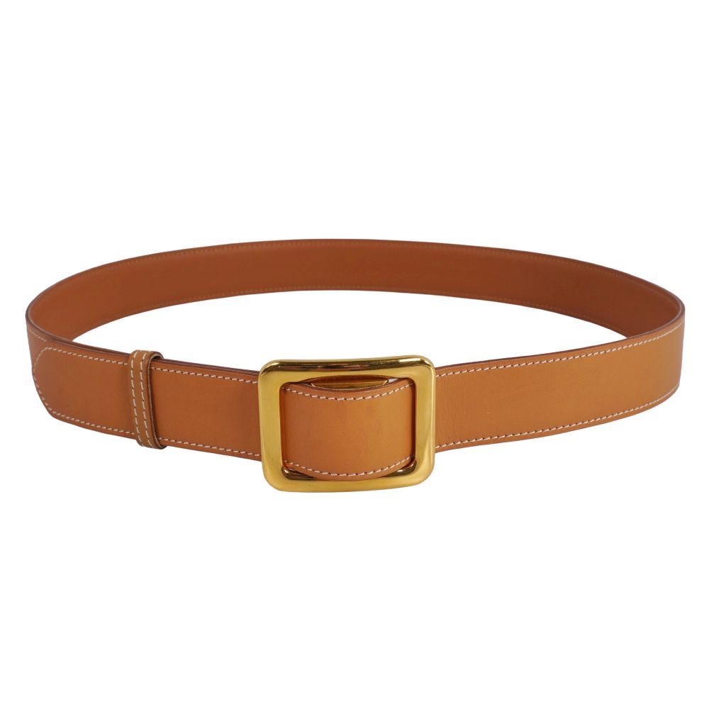 Hermes Belt Martin Margiela Era Leather Buckle Les — view 2