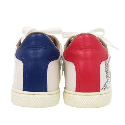 Hermes Low-Cut Sneakers Quicker Pegasus Pop Leather White 36 — view 4