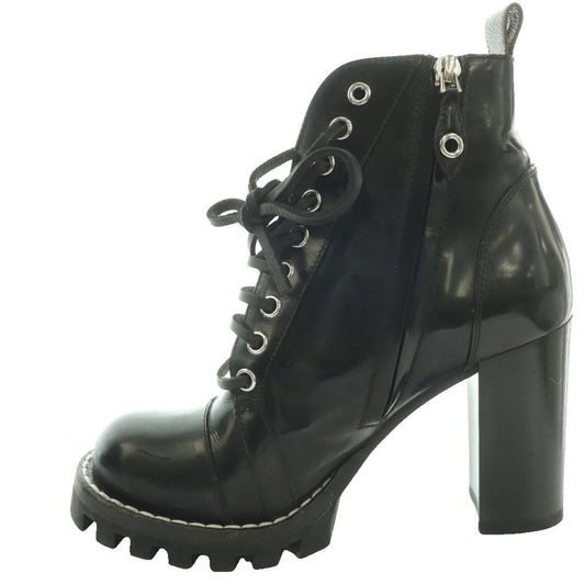 Louis Vuitton Star Trail Line Boots Short Ankle Chunky Heel 9 Holes Leather