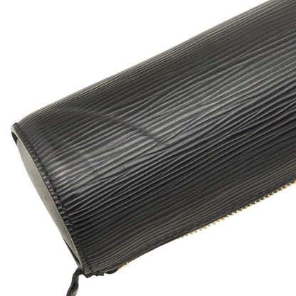 Louis Vuitton Epi Soufflot Pouch Noir Black Leather — view 7